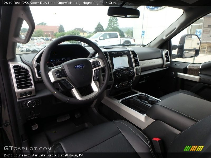 Magnetic / Earth Gray 2019 Ford F250 Super Duty Lariat SuperCab 4x4