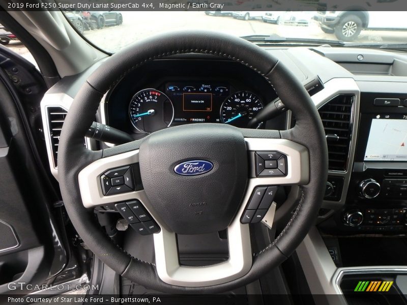 Magnetic / Earth Gray 2019 Ford F250 Super Duty Lariat SuperCab 4x4