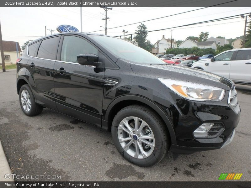 Agate Black / Chromite Gray/Charcoal Black 2019 Ford Escape SE 4WD