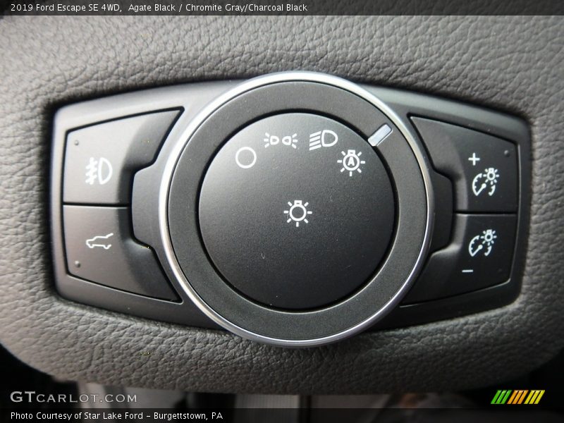 Agate Black / Chromite Gray/Charcoal Black 2019 Ford Escape SE 4WD