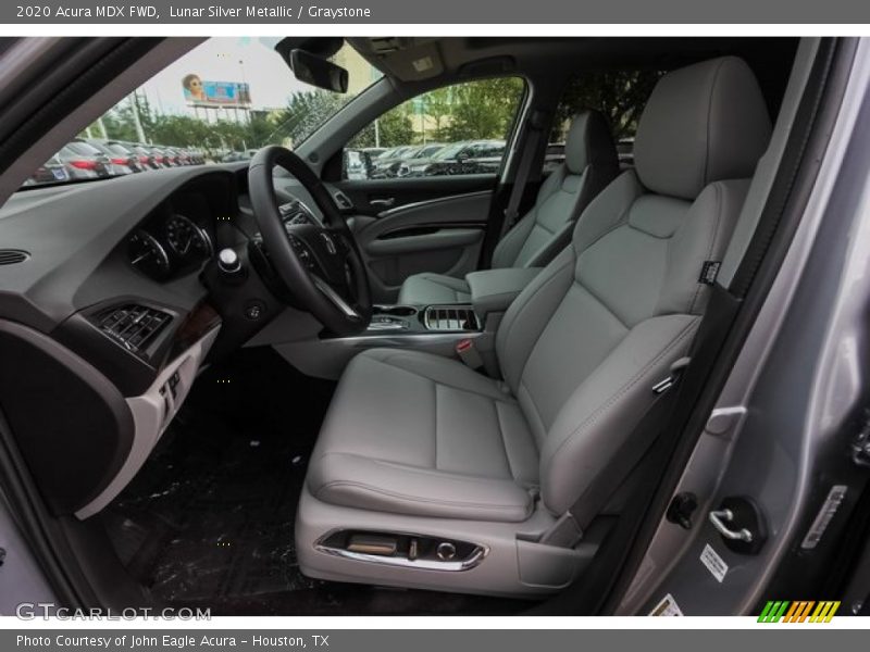 Front Seat of 2020 MDX FWD