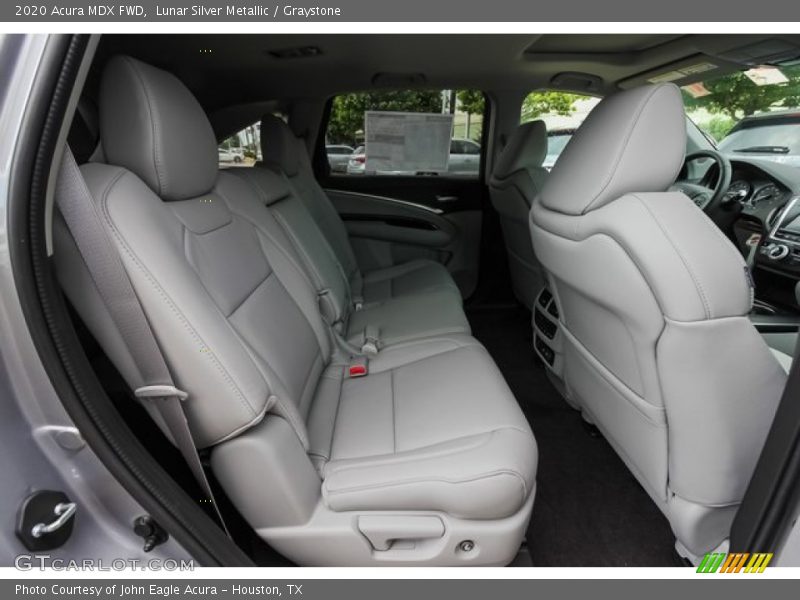 Rear Seat of 2020 MDX FWD