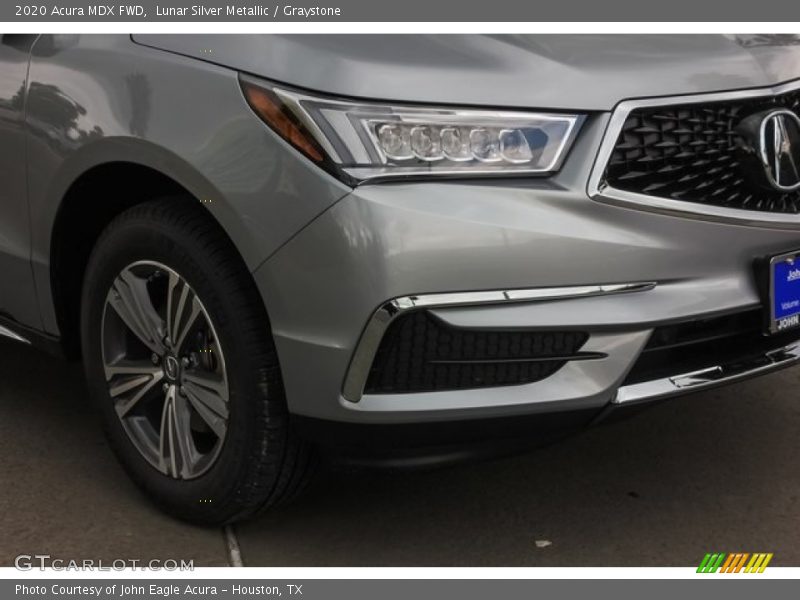 Lunar Silver Metallic / Graystone 2020 Acura MDX FWD