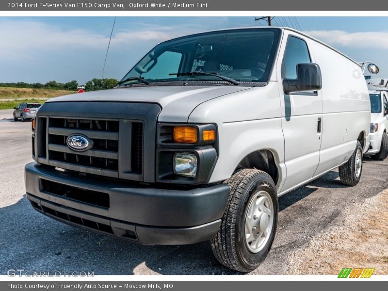 Oxford White / Medium Flint 2014 Ford E-Series Van E150 Cargo Van