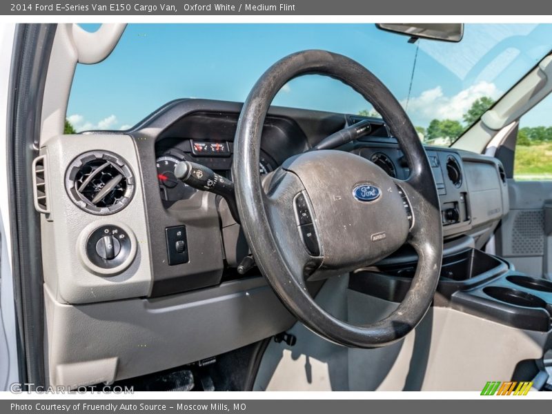 Oxford White / Medium Flint 2014 Ford E-Series Van E150 Cargo Van