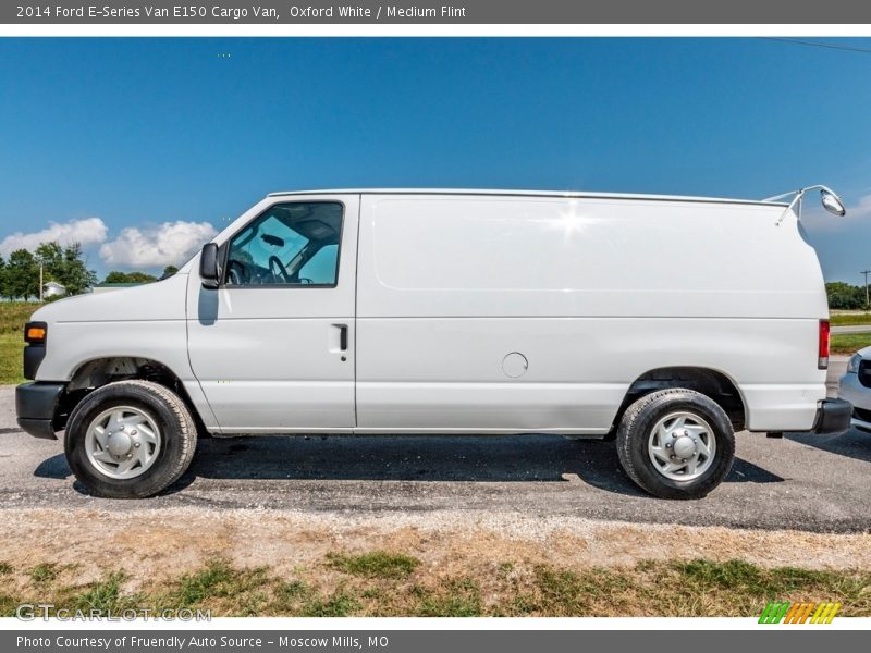Oxford White / Medium Flint 2014 Ford E-Series Van E150 Cargo Van