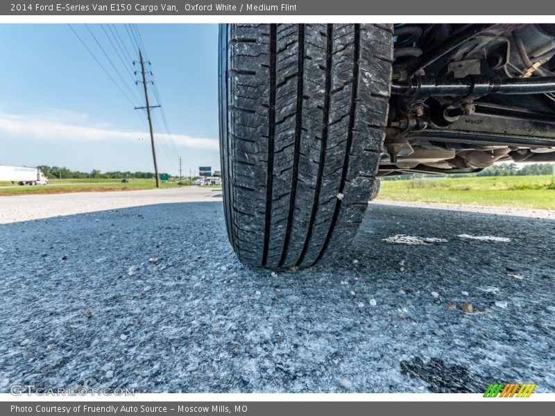 Oxford White / Medium Flint 2014 Ford E-Series Van E150 Cargo Van