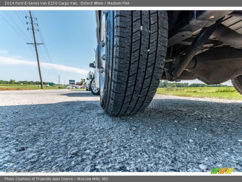 Oxford White / Medium Flint 2014 Ford E-Series Van E150 Cargo Van