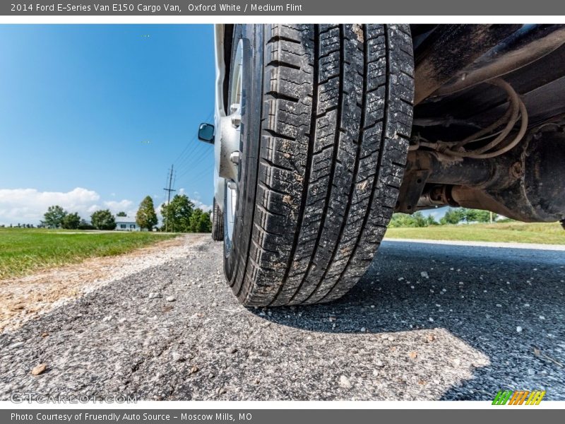 Oxford White / Medium Flint 2014 Ford E-Series Van E150 Cargo Van
