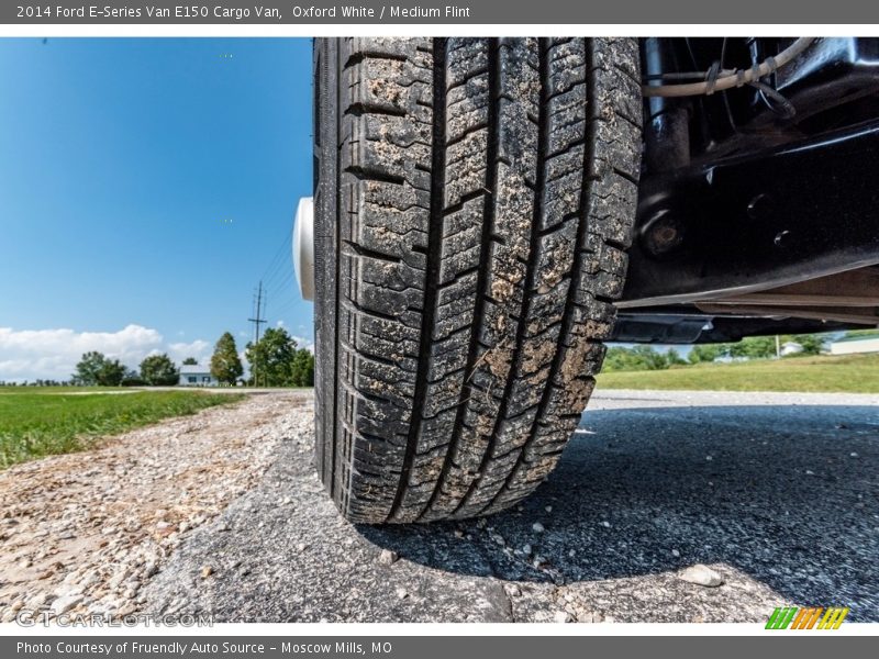 Oxford White / Medium Flint 2014 Ford E-Series Van E150 Cargo Van