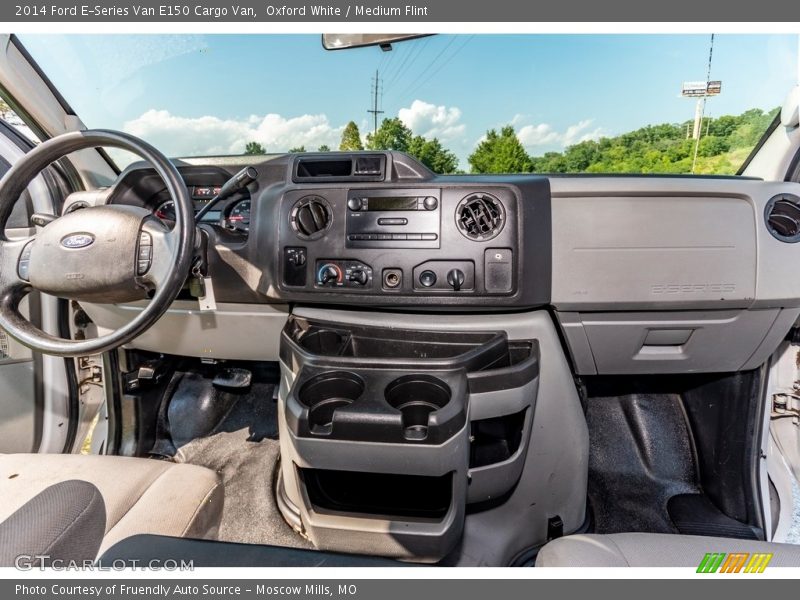 Oxford White / Medium Flint 2014 Ford E-Series Van E150 Cargo Van