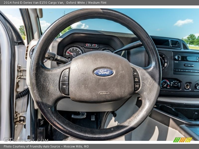 Oxford White / Medium Flint 2014 Ford E-Series Van E150 Cargo Van