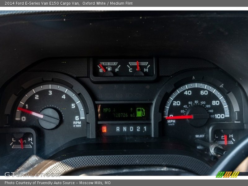 Oxford White / Medium Flint 2014 Ford E-Series Van E150 Cargo Van