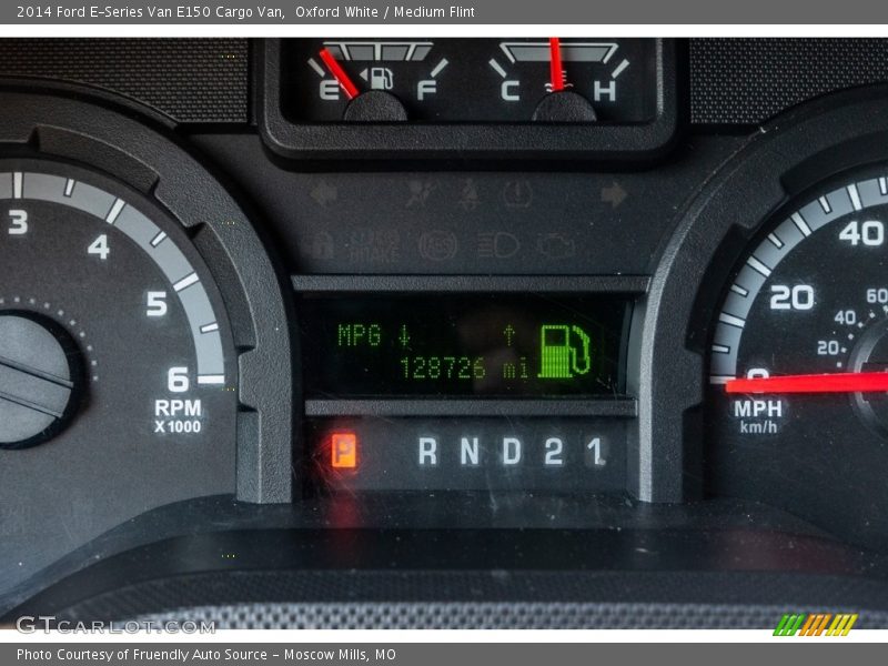 Oxford White / Medium Flint 2014 Ford E-Series Van E150 Cargo Van
