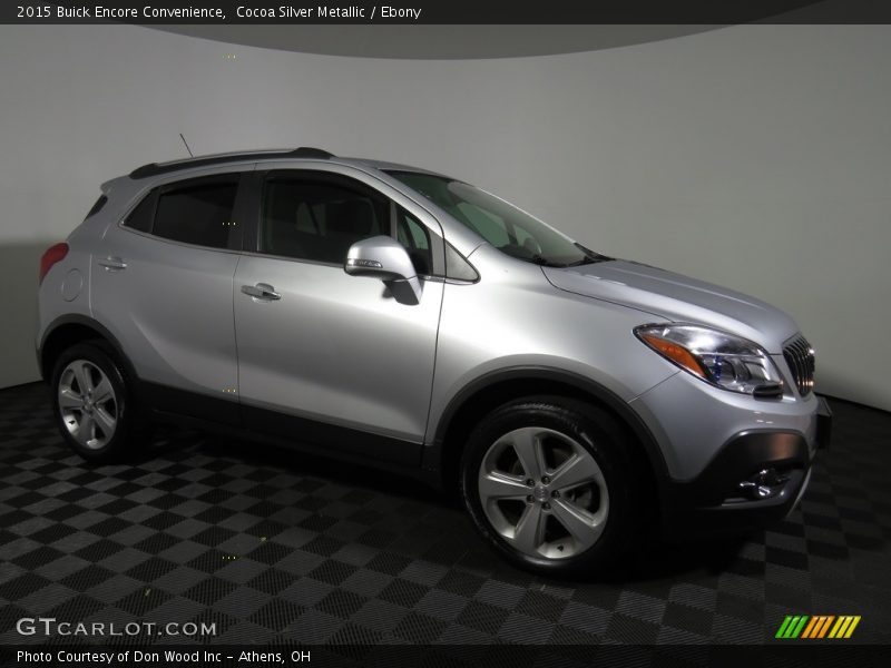 Cocoa Silver Metallic / Ebony 2015 Buick Encore Convenience