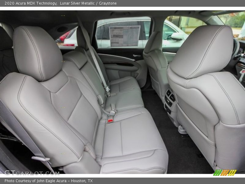 Rear Seat of 2020 MDX Technology