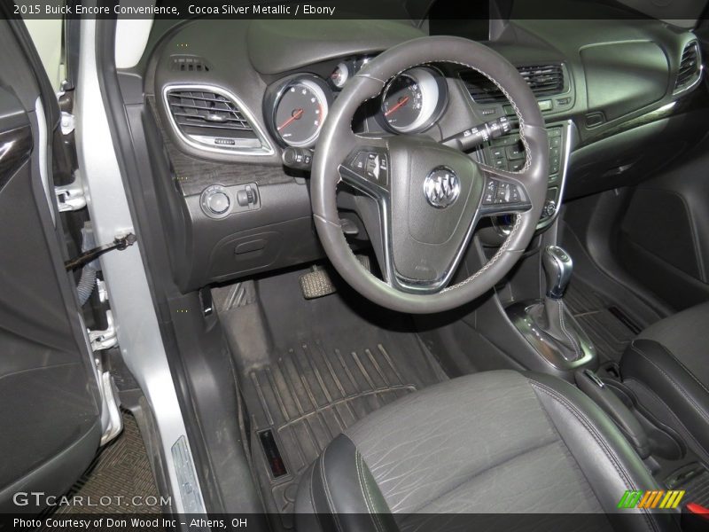 Cocoa Silver Metallic / Ebony 2015 Buick Encore Convenience