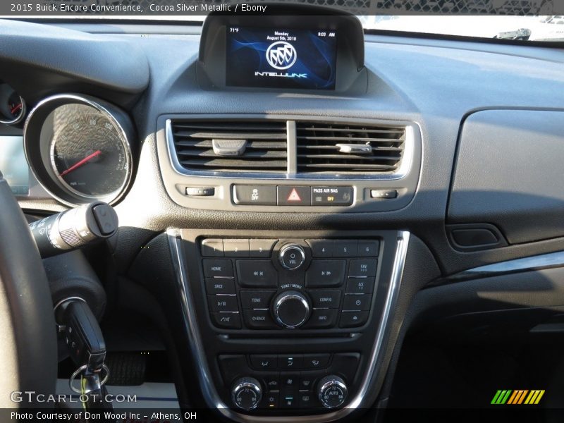 Cocoa Silver Metallic / Ebony 2015 Buick Encore Convenience