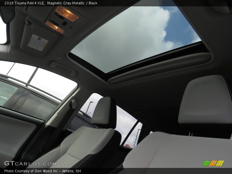 Magnetic Gray Metallic / Black 2018 Toyota RAV4 XLE