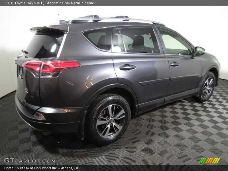 Magnetic Gray Metallic / Black 2018 Toyota RAV4 XLE