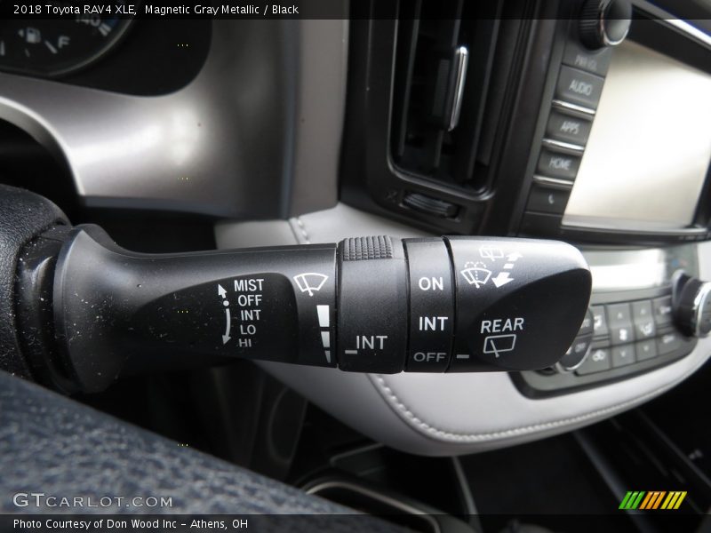 Magnetic Gray Metallic / Black 2018 Toyota RAV4 XLE