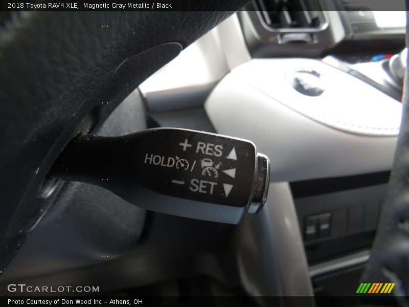 Magnetic Gray Metallic / Black 2018 Toyota RAV4 XLE