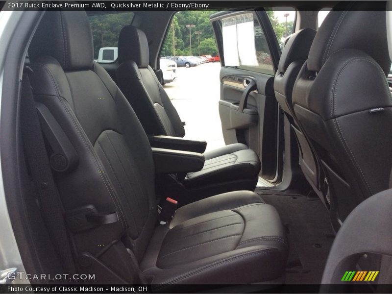 Quicksilver Metallic / Ebony/Ebony 2017 Buick Enclave Premium AWD