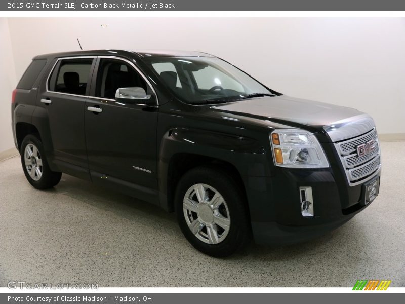 Carbon Black Metallic / Jet Black 2015 GMC Terrain SLE