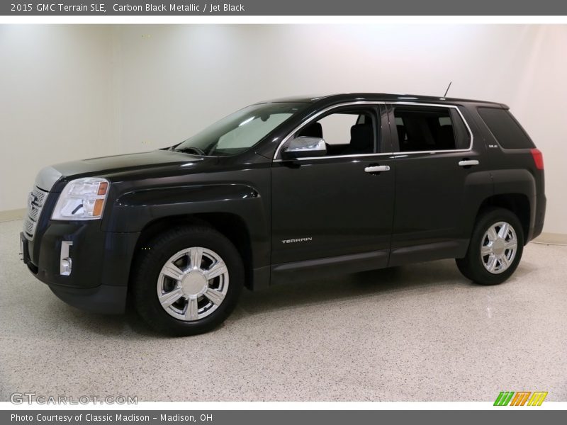 Carbon Black Metallic / Jet Black 2015 GMC Terrain SLE