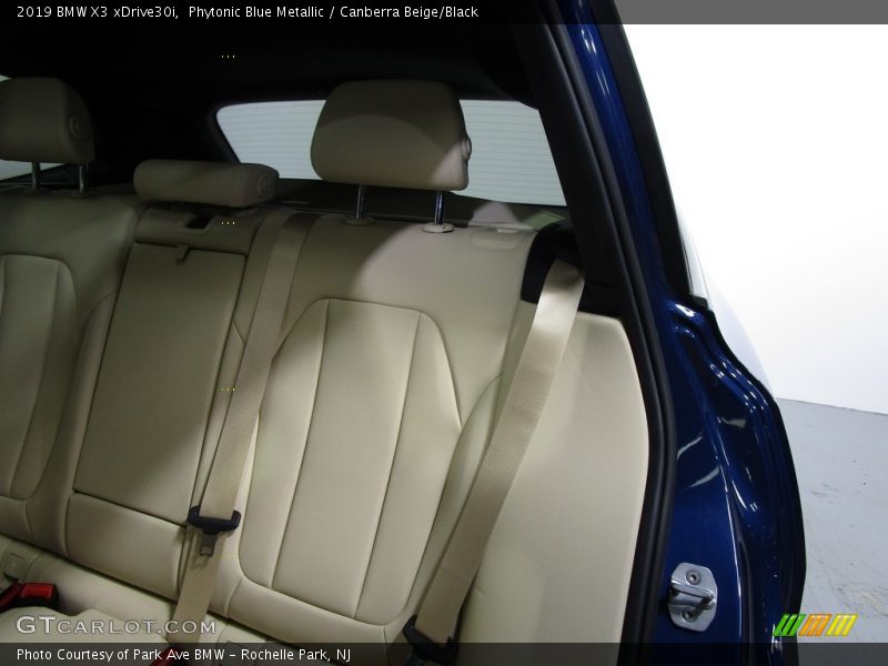 Phytonic Blue Metallic / Canberra Beige/Black 2019 BMW X3 xDrive30i