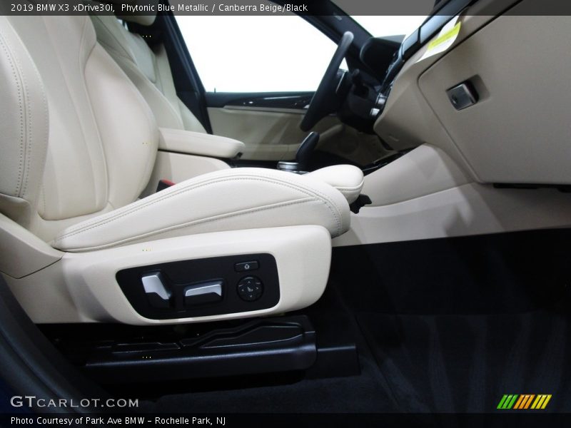 Phytonic Blue Metallic / Canberra Beige/Black 2019 BMW X3 xDrive30i