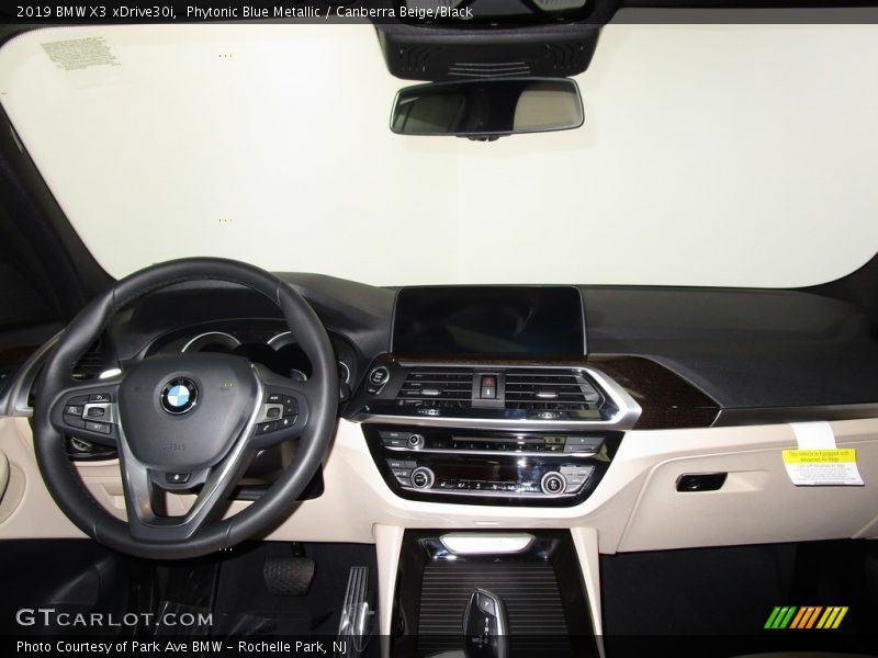 Phytonic Blue Metallic / Canberra Beige/Black 2019 BMW X3 xDrive30i