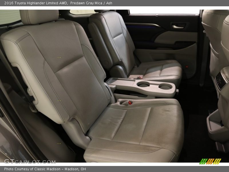 Predawn Gray Mica / Ash 2016 Toyota Highlander Limited AWD