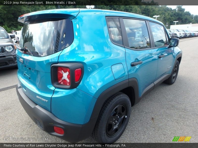Bikini Metallic / Black 2019 Jeep Renegade Sport