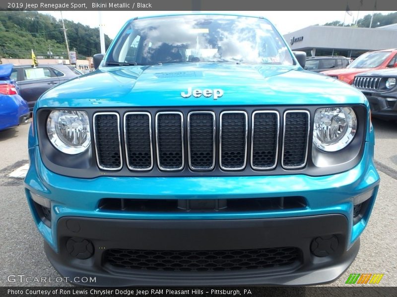 Bikini Metallic / Black 2019 Jeep Renegade Sport