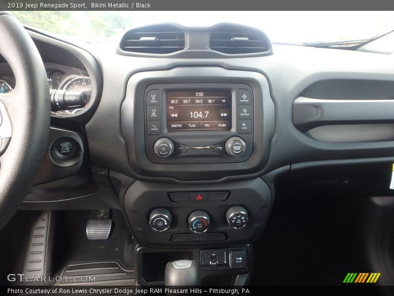 Controls of 2019 Renegade Sport