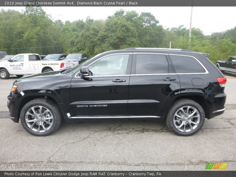 2019 Grand Cherokee Summit 4x4 Diamond Black Crystal Pearl