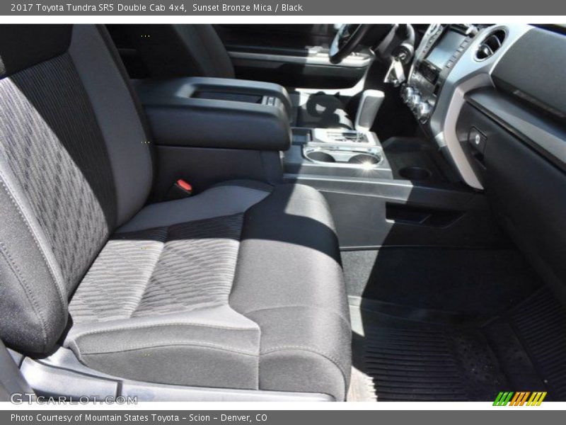 Sunset Bronze Mica / Black 2017 Toyota Tundra SR5 Double Cab 4x4