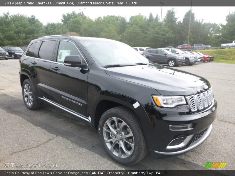 Front 3/4 View of 2019 Grand Cherokee Summit 4x4