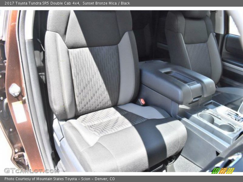 Sunset Bronze Mica / Black 2017 Toyota Tundra SR5 Double Cab 4x4