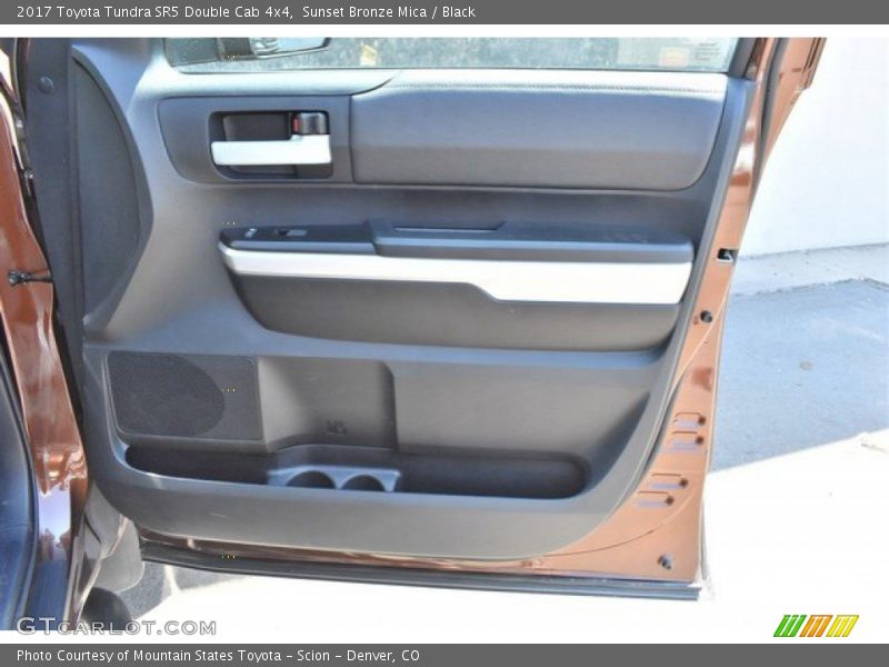 Sunset Bronze Mica / Black 2017 Toyota Tundra SR5 Double Cab 4x4
