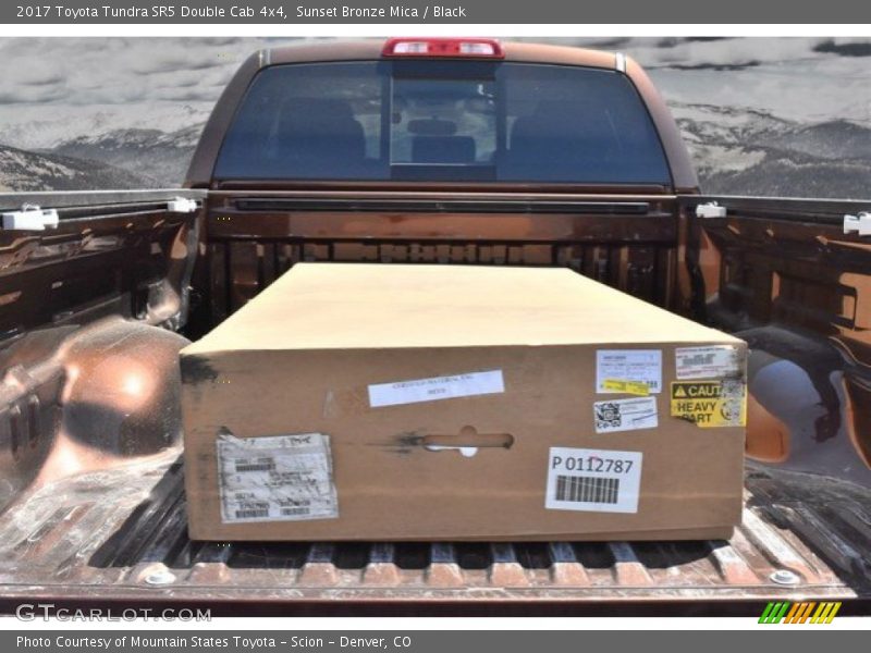 Sunset Bronze Mica / Black 2017 Toyota Tundra SR5 Double Cab 4x4