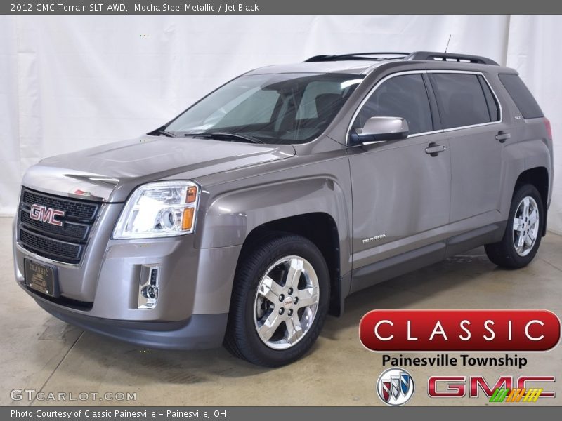 Mocha Steel Metallic / Jet Black 2012 GMC Terrain SLT AWD