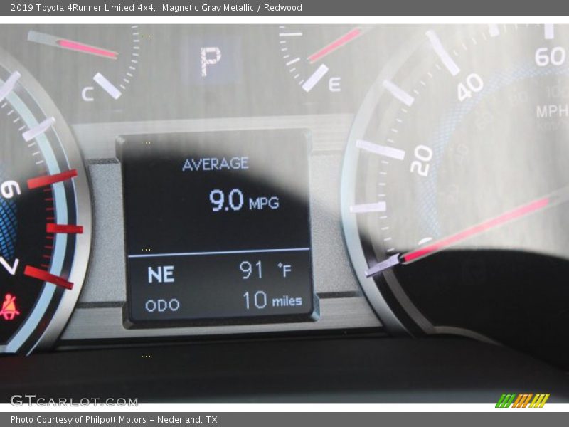 Magnetic Gray Metallic / Redwood 2019 Toyota 4Runner Limited 4x4