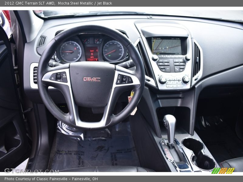 Mocha Steel Metallic / Jet Black 2012 GMC Terrain SLT AWD