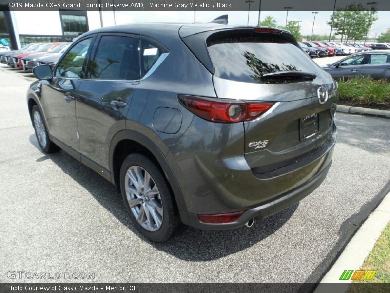 Machine Gray Metallic / Black 2019 Mazda CX-5 Grand Touring Reserve AWD