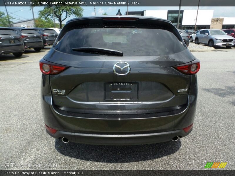 Machine Gray Metallic / Black 2019 Mazda CX-5 Grand Touring Reserve AWD