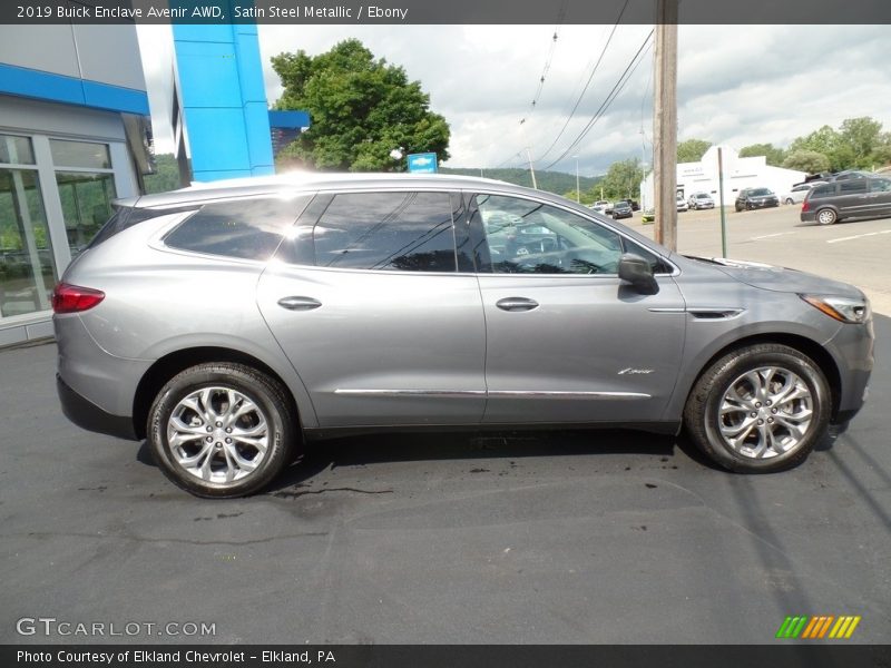 Satin Steel Metallic / Ebony 2019 Buick Enclave Avenir AWD