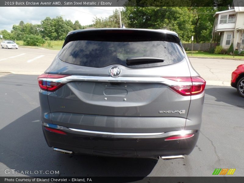 Satin Steel Metallic / Ebony 2019 Buick Enclave Avenir AWD