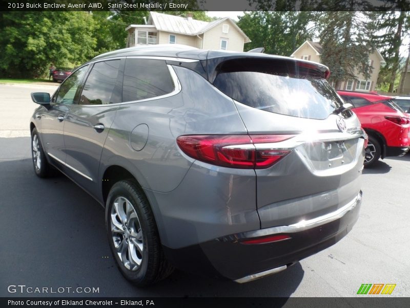 Satin Steel Metallic / Ebony 2019 Buick Enclave Avenir AWD